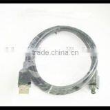 Hi-Speed USB 2.0 Type A to Mini-B Cable in Black 3 Feet