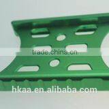 Custom Fabrication Lathing and Milling Aluminum Green Anodized Aluminum Plate Aluminum Prototype