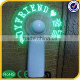 colorful fashion led lighted hand fans