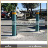 Hot-sale Round Street Warning Steel Bollard thumbnail-1