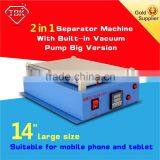 Factory Direct Sales 2 in 1 Vacuum Lcd Separator for Mobile+LCD Screen Repair Machine for Mobile