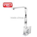 CUPC and CNF for Dual Handle Three Holes Brass Basin Mixer thumbnail-5