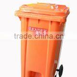 Mobile Garbage Bin With Foot Pedal 120L