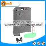 Remote 2 Button Car Keys Case Blank Fob Card With Blade Without Logo Card Key for Renault Laguna 2 Scenic