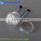 36mm LED Pixel Lights With 6PCS/9PCS Leds