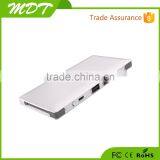 Hot Sale New Online Oem External QC2.0 Quick Charge 10000mah Built in Cable Portable Power Bank thumbnail-2