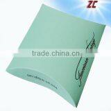 Blue Foldable Paper Pillow Box of Display Box for Display Factory Direct Sale