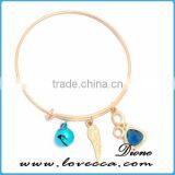 Bangles For Girls Hot Sale Adjustable Wire Bangle Bracelet Wholesale thumbnail-5
