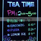 LED Menu Board 40 x 60cm Message Sign Display Dry Erase Fluorescent Neon Writing thumbnail-3