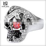 2015 Men Skull Stainless Steel Rings From China Wholesale thumbnail-3