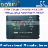 5A wind generator battery solar hybrid charge controller inverter with LED