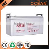 Decorative 12V china supplier 120ah discharge deep cycle battery