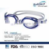 Legend - UV Protection Bright Colour Open Water Ironman Adult Lady Swimming Goggles thumbnail-4