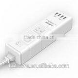 2 Gang Surge Protector US/uk/eu Plug Socket Power Strip Multiple Power Socket Usb Extension Socket Power Bar for Thailand India