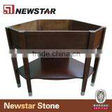 Newstar Cheap Price Bathroom Corner Vanity Cabient