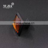 1 Inch Oil Rubbed Bronze Amber Glass Knobs for Kitchen Cabinets thumbnail-2