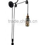 Rusted Retro Wall Lamp Gooseneck Metal Wall Sconce Light Fixture thumbnail-3