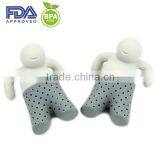 Hot Sale US Amazon BPA Free Food Grade Silicone Tea Infuser Silicone Tea Strainer thumbnail-3