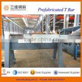 Various Dimensions Mild Steel T Bar for Building Construction
