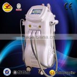 Vertical E-light Ipl Rf Nd Yag Laser Multifunction Machine With CE Face Lifting