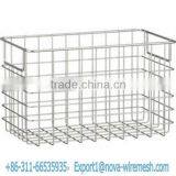 Storage Basket Stacking Wire Mesh Cage thumbnail-6