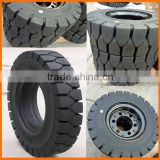 no flat forklift 650x10 nhs 6.50-10 solid tire with fast delivery