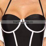 Fashion Designer 2017 Sexy Girl One- Piece Swimwear thumbnail-5