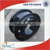 Hot Sale Trailer Parts Tube Wheel Rim Steel 20 thumbnail-1