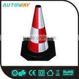 50 cm Good Quality Reflective Rubber Traffic Cones thumbnail-1