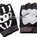 Fingerless Bicycle Cycling Weight Lifting Synthetic Leather Glove thumbnail-1