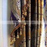 Euroupean Palace Style Polyester New Fancy Curtain With Embroidery/Luxury Sheer Hotel And Decor Home Curtains thumbnail-3