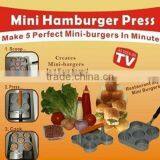 5 Slider Mini Hamburger Press,burger Tools thumbnail-1