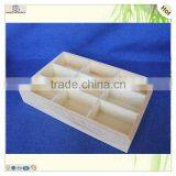 Best Seller Multi Grids Standing Storage Pine Wooden Tray thumbnail-2