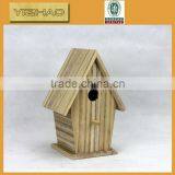 Eco-friendly FSC Hanging Wooden Bird Cage, Wooden Bird House, Bird Cage thumbnail-3