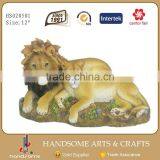 6 Inch Resin Home Decoration Lie Lion Animal Statues for Sale thumbnail-4