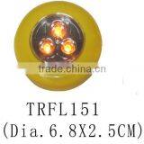 Halloween 3 Led Emergency Light Round Shape Wall Mounted Led Light