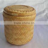 New Bamboo Weave Casket With Lid M in Funeral Product thumbnail-2