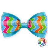 Large Bow /Cartoon Kids Grosgrain Boutique Ribbon Hair Bow / Lovely Cat Printing thumbnail-5