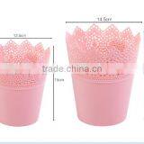 N Plastic Hollow-out Pattern Makeup Cosmetic Brush Holder Container Organizer thumbnail-5