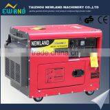 5KW Silent Diesel Generator With 186FA Engine,air Cooled,small Genset for Homeuse thumbnail-2