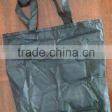 Norwegian Black Shopping Bag Foldable Into a Zipper Pouch, Reusable Shopping Bags thumbnail-2