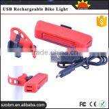 Trade Assurance Supplier HJ-035 COB LED Bicycle Front & Rear & Wheel Light 150 Lm 6 Mode USB Rechargeable Bike Light thumbnail-1