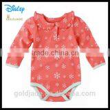 Printed Autumn Wear Long Sleeve Girl Pattern Custom Made Smocked Infant Organic Cotton Wholesale Carters Girl Clothes thumbnail-1