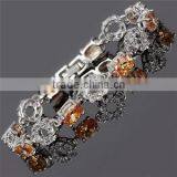 QUALITY Topaz Oval Crystal Material Fancy Foiled Back Stone Wholesale thumbnail-3