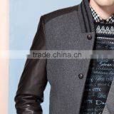 Hotting Selling Bomer Black Varsity Jacket Wholesale Men Custom Jacket thumbnail-3