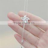 2017 New Design 925 Sterling Silver Windmill Pendant Necklace thumbnail-2