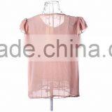 White Ladies Office Wear Beads Design for Ladies Blouse Collar Design thumbnail-2