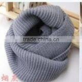 Flat Machine Girls Fashion Plain Color Knitted Neck Warmer Scarf thumbnail-2