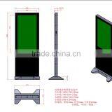 Stylish 42 Inch Digital Display Mobile Advertising Companies Totem Player thumbnail-5