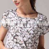 O-neck Maternity Clothing Breathable Maternity Tops Leisure Nursing Clothing thumbnail-2